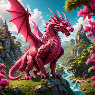 Dragon Shield - Pinke Folien