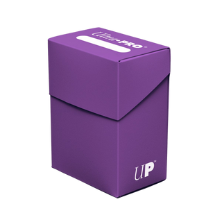 Ultra Pro Solid Deck Box Purple