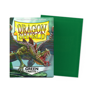 Dragon Shield Sleeves - Matte - Standard - Green