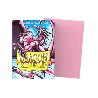 Dragon Shield Sleeves - Matte - Japanese - Pink