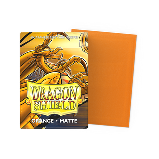 Dragon Shield Sleeves - Matte - Japanese - Orange