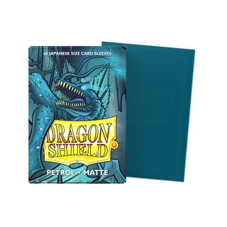 Dragon Shield Sleeves - Matte - Japanese - Petrol