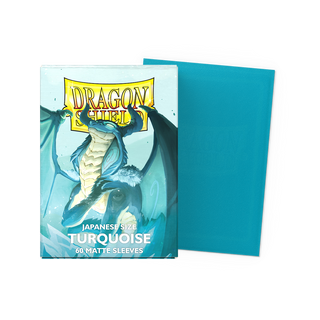 Dragon Shield Sleeves - Matte - Japanese - Turquoise