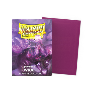 Dragon Shield Sleeves - Matte Dual - Japanese - Wraith