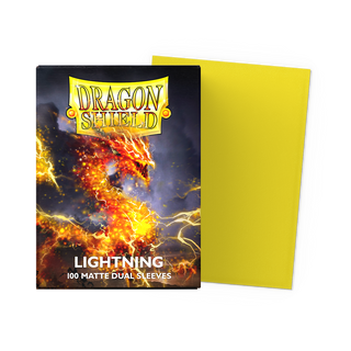 Dragon Shield Sleeves - Matte Dual - Standard - Lightning