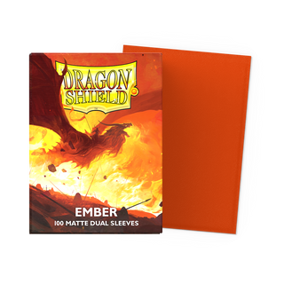 Dragon Shield Sleeves - Matte Dual - Standard - Ember