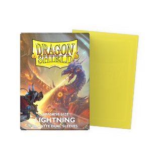 Dragon Shield Sleeves - Matte Dual - Japanese - Lightning