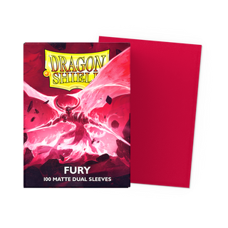 Dragon Shield Sleeves - Matte Dual - Standard - Fury