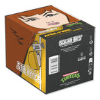 Squaroes April Box von Ultimate Guard, Teenage Mutant Ninja Turtles Edition, für 100 Karten, gelb mit April O'Neil Design.