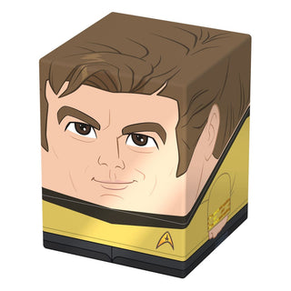 Captain Kirk Squaroe Box für TCG-Decks, Star Trek Design, Ultimate Guard.