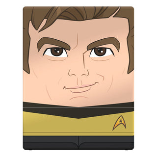 Captain Kirk Squaroe Box, Star Trek Design, für TCG-Decks und Sammlerstücke, von Ultimate Guard.