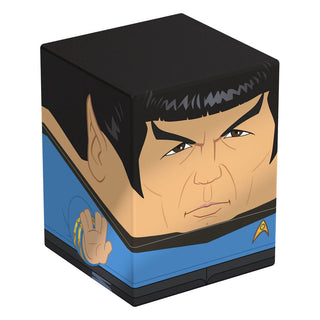 Squaroes Box mit Spock-Design aus Star Trek: The Original Series, ideal für TCG-Decks und Sammlerstücke.