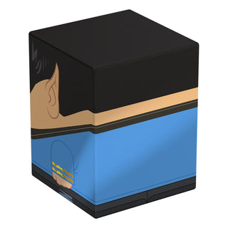 Deck-Box mit Spock-Design aus Star Trek: The Original Series, blau-schwarz, von Ultimate Guard.
