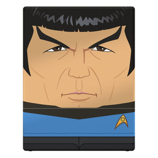 Squaroe Box mit Spock-Design aus Star Trek: The Original Series, ideal für TCG-Decks und Sammlerstücke.