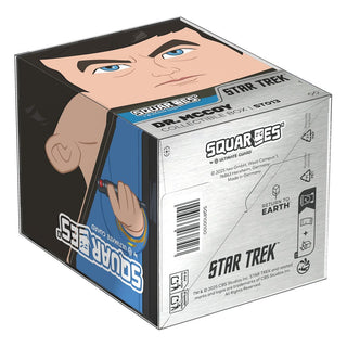 Squaroes Dr. McCoy Sammelbox, Star Trek Design, für TCG-Decks und Zubehör, von Ultimate Guard.