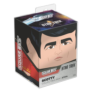 Squaroes Scotty Box von Ultimate Guard, Star Trek Design, für TCG-Decks und Sammlerstücke.