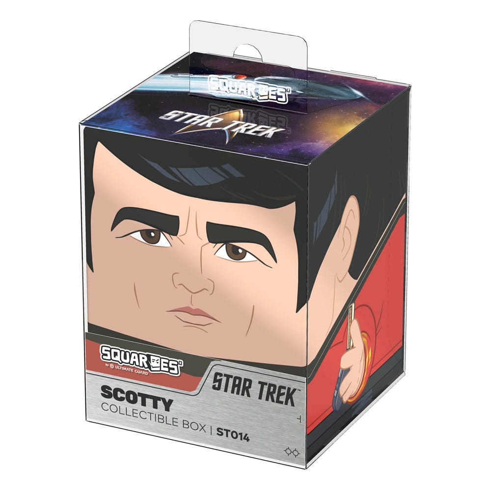 Squaroe Star Trek Scotty Sammelbox von Ultimate Guard, ST014, für TCG-Decks und Sammlerstücke.