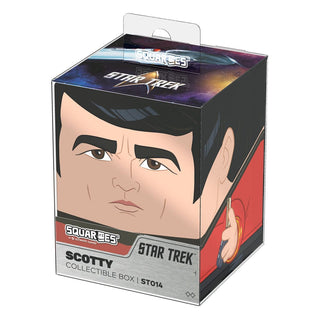 Squaroe Star Trek Scotty Sammelbox von Ultimate Guard, ST014, für TCG-Decks und Sammlerstücke.