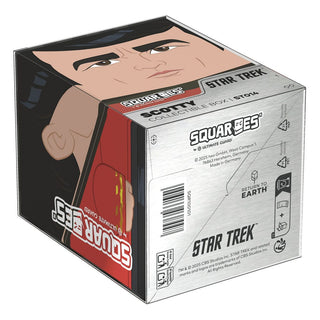Squaroes Scotty Box von Ultimate Guard, Star Trek: The Original Series, zur Aufbewahrung von TCG-Decks und Sammlerstücken.