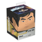 Ultimate Guard Squaroe Box ST015 mit Sulu-Design aus Star Trek: The Original Series, ideal für TCG-Decks und Sammlerstücke.