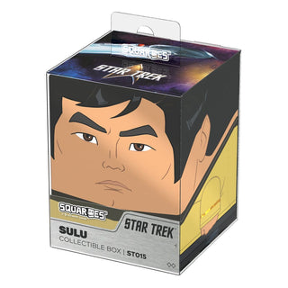 Sulu Squaroe Box von Ultimate Guard, Star Trek Design, für TCG-Decks und Sammlerstücke.