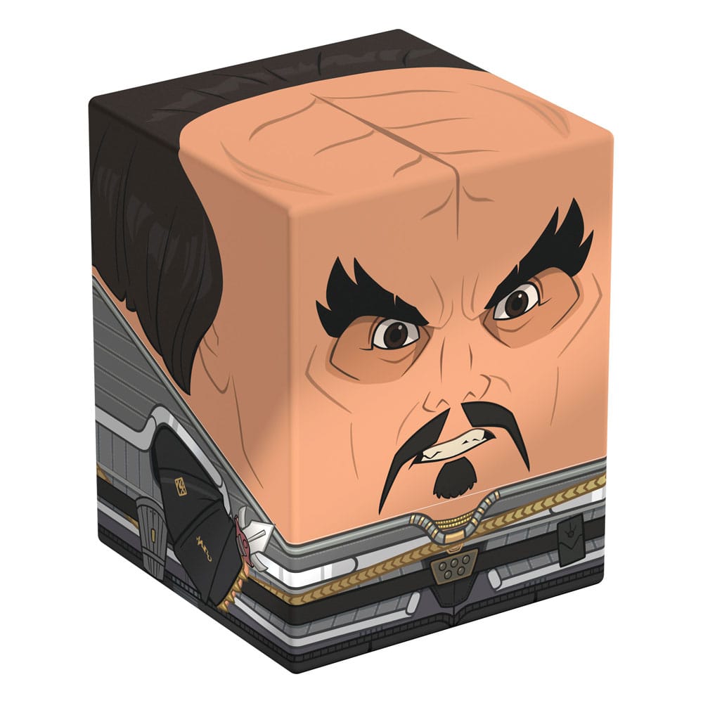 Klingon-Design Deck-Box von Ultimate Guard, inspiriert von Star Trek: The Original Series.