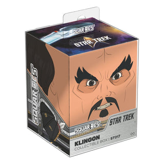 Klingon Sammelbox von Ultimate Guard, Star Trek Design, zur Aufbewahrung von TCG-Decks und Sammlerstücken.