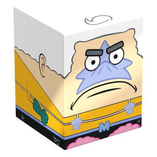 SpongeBob Squaroe Box mit Mermaid Man-Design, ideal für TCG-Decks und Sammlerstücke.