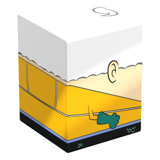 Deck-Box mit Mermaid Man Design aus SpongeBob SquarePants, gelb-weiß, von Ultimate Guard.