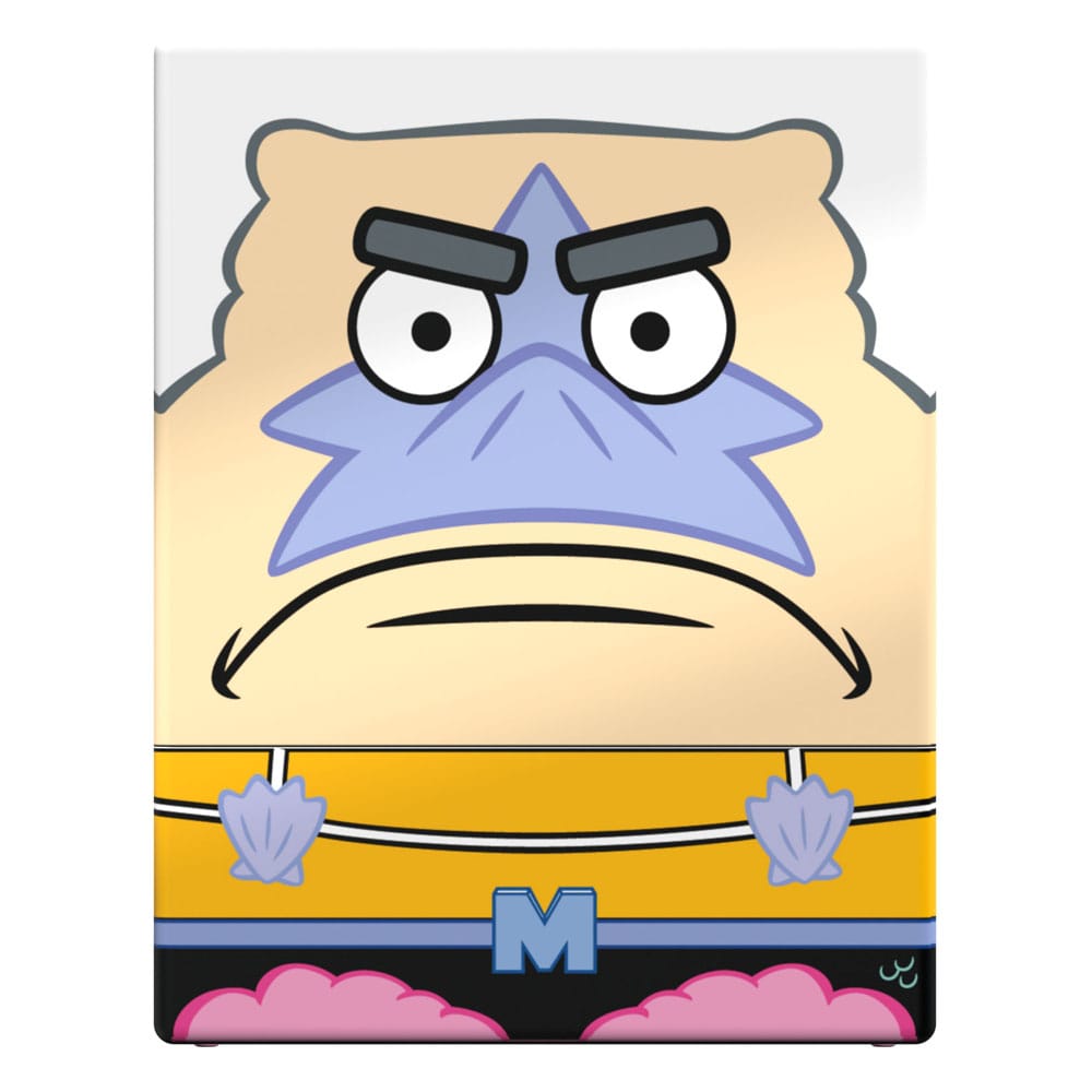 Squaroe "SpongeBob" SB010 Deck-Box mit Mermaid Man-Design, ideal für TCG-Decks und Sammlerstücke.