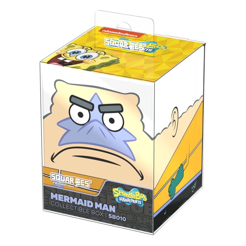 Squaroes "SpongeBob" SB010 Box, Mermaid Man Design, für TCG-Decks und Sammlerstücke, von Ultimate Guard.
