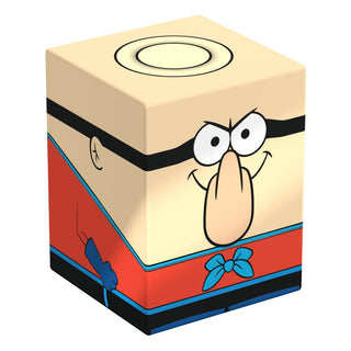 Squaroes SpongeBob Barnacle Boy Deck-Box, quadratisch, bunt bedruckt, von Ultimate Guard für TCG-Zubehör.