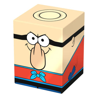 Squaroes SpongeBob Barnacle Boy Deck-Box, bunt, quadratisch, mit Comic-Gesicht, von Ultimate Guard.