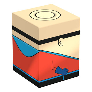 Barnacle Boy Squaroe Deck-Box von Ultimate Guard, SpongeBob-Design, rot-blau, für TCG-Decks und Sammlerstücke.