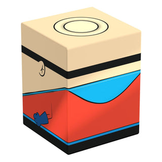 Barnacle Boy Squaroe Box von Ultimate Guard, SpongeBob-Design, zur Aufbewahrung von TCG-Decks und Sammlerstücken.