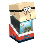 Barnacle Boy Squaroe Deck-Box von Ultimate Guard, SpongeBob SquarePants™-Edition, geöffnet mit Karten.