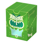 Grüne Squaroe Box mit Flying Dutchman Design aus SpongeBob SquarePants™-Edition, ideal für TCG-Decks und Sammlerstücke.