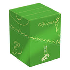 Grüne Squaroe-Box mit Flying Dutchman-Design aus SpongeBob SquarePants™-Edition, für TCG-Decks und Sammlerstücke.