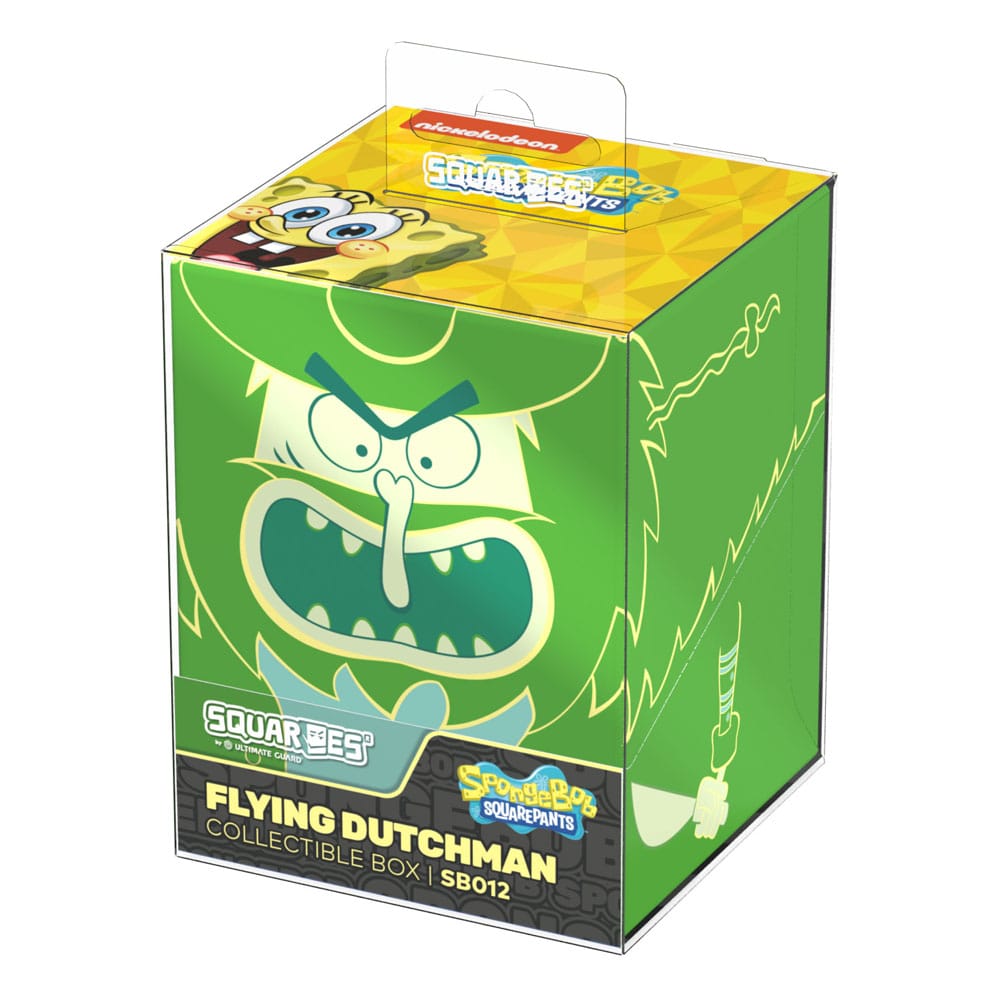 Squaroe SpongeBob Box SB012, Flying Dutchman Design, grün, für TCG-Decks und Sammlerstücke, von Ultimate Guard.