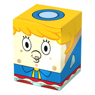Squaroes SpongeBob Mrs. Puff Deck-Box, bunt, würfelförmig, für TCG-Sammlungen, Ultimate Guard.