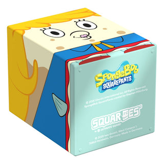 Squaroes Mrs. Puff Box von Ultimate Guard, SpongeBob-Design, zur Aufbewahrung von TCG-Decks und Sammlerstücken.