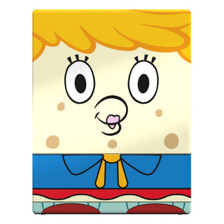 Squaroe SpongeBob Mrs. Puff Deck-Box, Cartoon-Design, gelb-blau, für TCG-Sammlungen, Ultimate Guard.