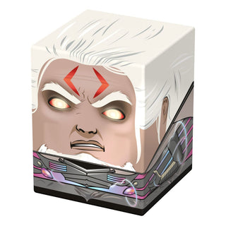 Magic: The Gathering Tezzeret Deck-Box von Ultimate Guard, quadratisch, mit Tezzeret-Design, für Sammlerkarten.