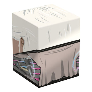 Magic: The Gathering Tezzeret Deck-Box von Ultimate Guard, weiß mit Charakter-Design.