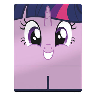 Twilight Sparkle Squaroe Box für TCG-Decks, lila Design, My Little Pony "Friendship is Magic".