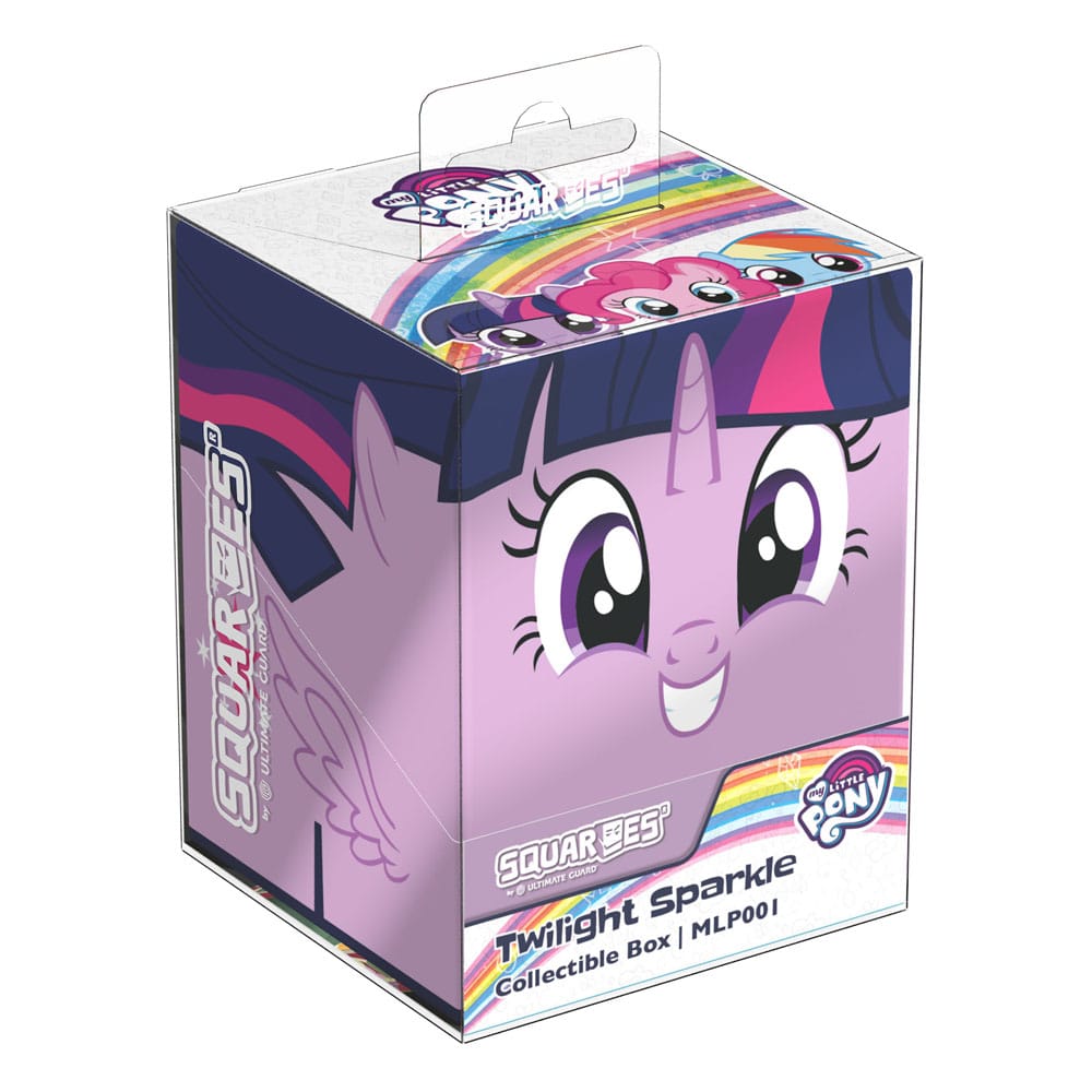 Squaroes Twilight Sparkle Sammelbox von Ultimate Guard, My Little Pony Design, zur Aufbewahrung von TCG-Decks.