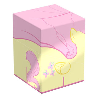 Fluttershy Squaroe Box, rosa-gelb, My Little Pony Design, für TCG-Decks und Sammlerstücke, Ultimate Guard.