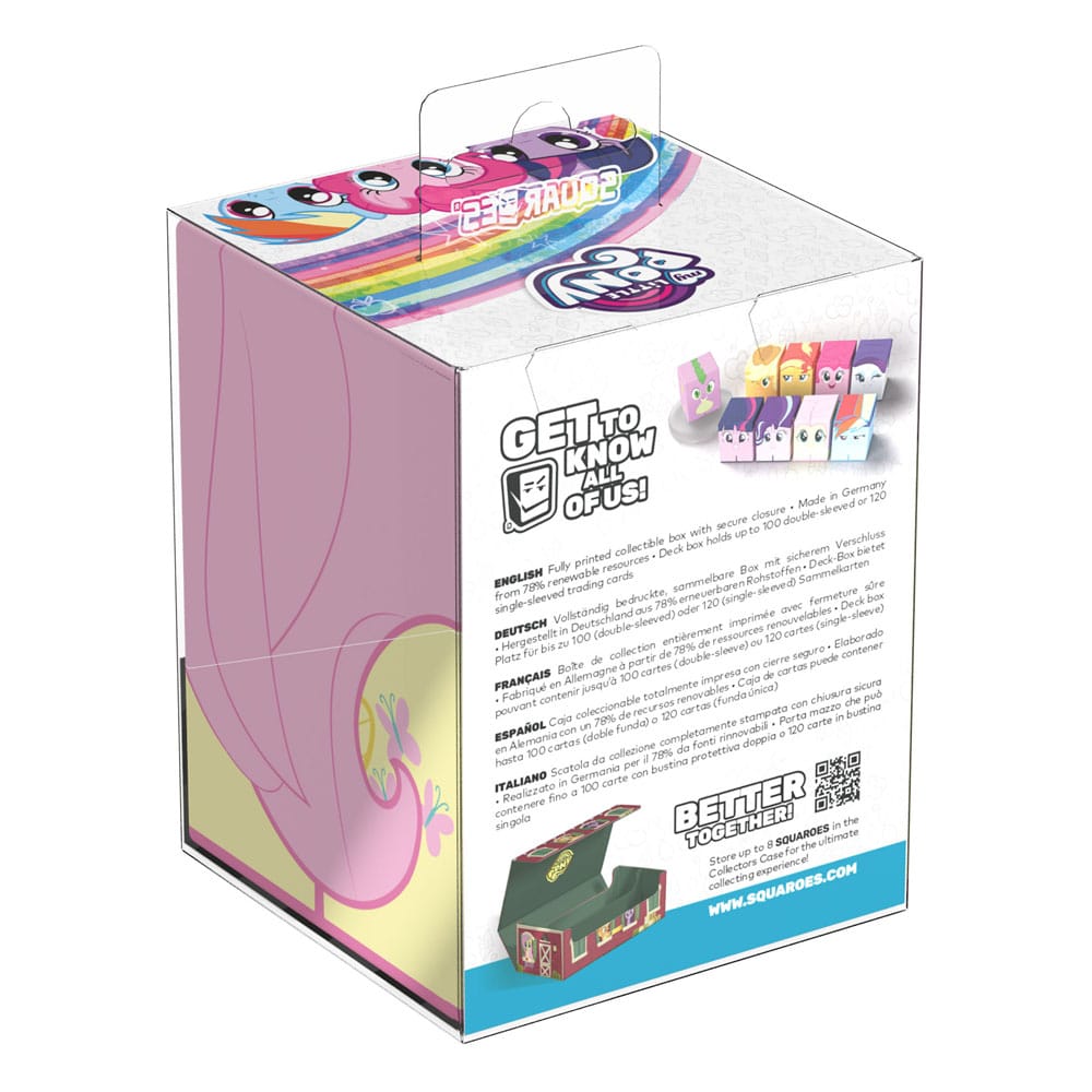 Squaroes Fluttershy Box für TCG-Decks, My Little Pony "Friendship is Magic", von Ultimate Guard.