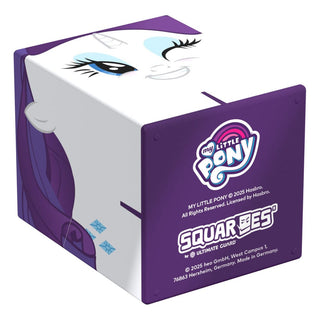 My Little Pony Rarity Squaroe Box für TCG-Decks, lila-weiß, von Ultimate Guard.