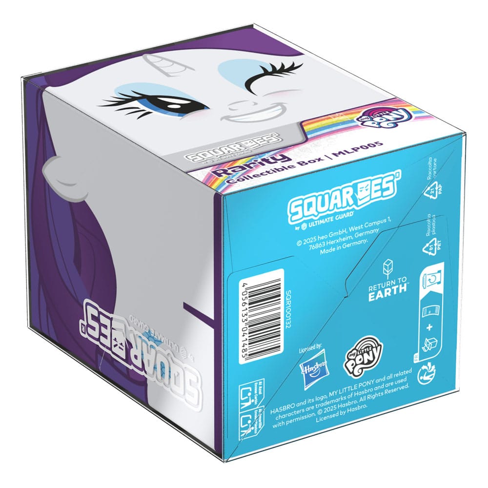 Squaroes Squaroe My Little Pony Rarity Box, blau-weiß, für TCG-Decks und Sammlerstücke, von Ultimate Guard.